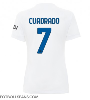 Inter Milan Juan Cuadrado #7 Replika Bortatröja Damer 2023-24 Kortärmad
